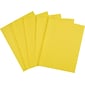 Staples® Brights Multipurpose Paper, 24 lbs., 8.5" x 11", Yellow, 500/Ream (20102)