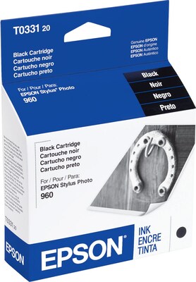 Epson T033 Black Standard Yield Ink Cartridge