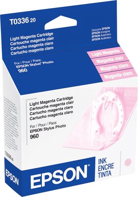 Epson T033 Light Magenta Standard Yield Ink Cartridge