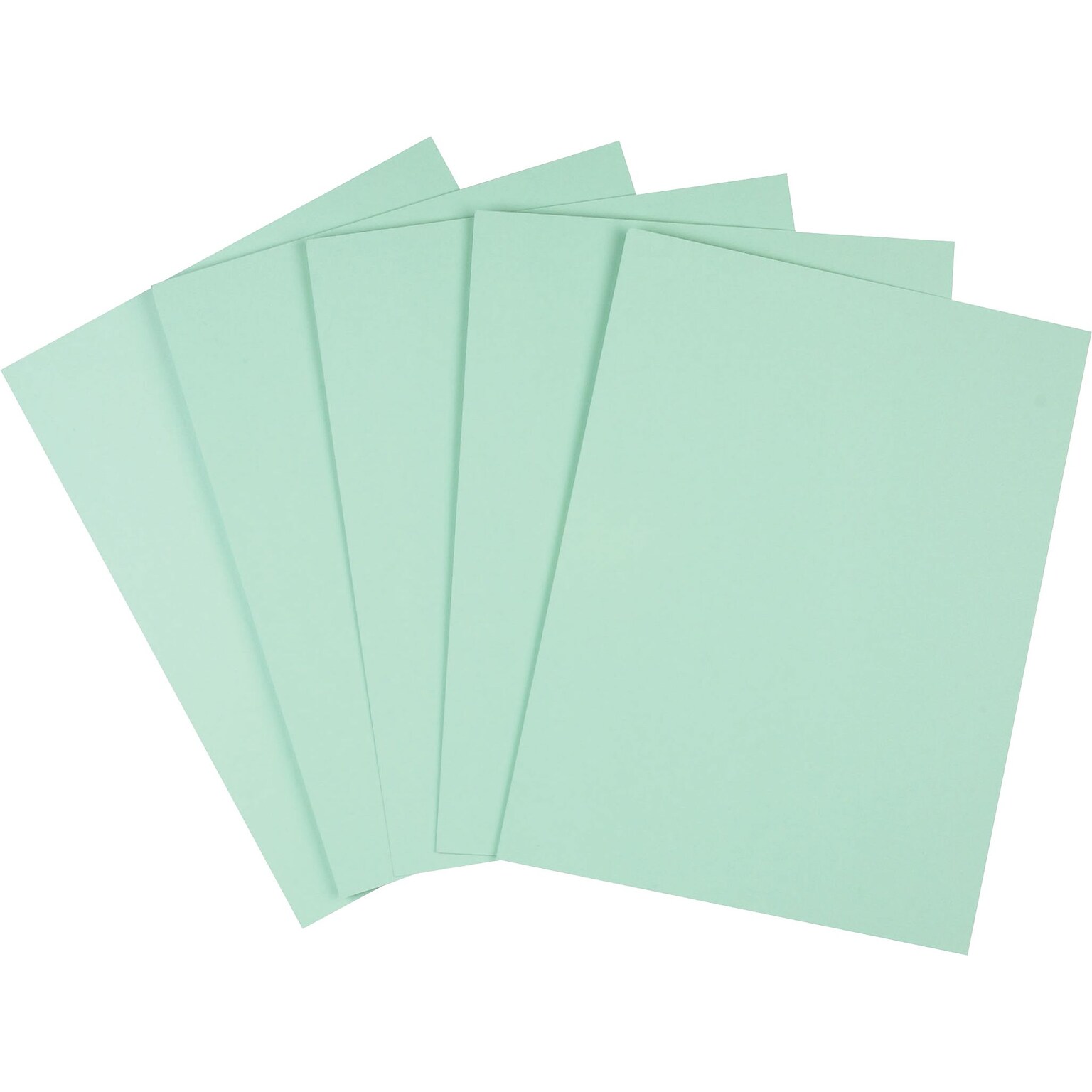 Pastel Colored Copy Paper, 8-1/2x11, Green