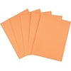 Staples Brights Multipurpose Paper, 20 lbs., 8.5 x 11, Orange, 500/Ream (25208)
