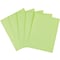 Staples Brights Multipurpose Paper, 20 lbs., 8.5 x 11, Bright Green, 500/Ream (25206)