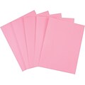 Staples Brights Multipurpose Colored Paper, 20 lbs., 8.5 x 11, Pink, 500/Ream (25207)