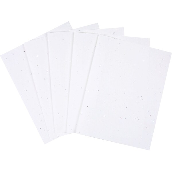 JAM Paper 80 lb. Cardstock Paper, 8.5 x 11, White Glossy, 50 Sheets/Pack  (01034702F)