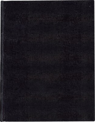 Blueline Executive Hardcover Journal, 8.5" x 10.75", College Ruled, Black, 150 Pages (A10.81)