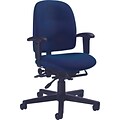 Global® Granada Low-Back Task Chair, Navy Blue