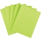 Staples® Brights Multipurpose Paper, 24 lbs., 8.5" x 11", Lime, 500/Ream (20105)