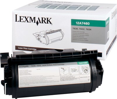 Lexmark 12A7460 Black Standard Yield Toner Cartridge