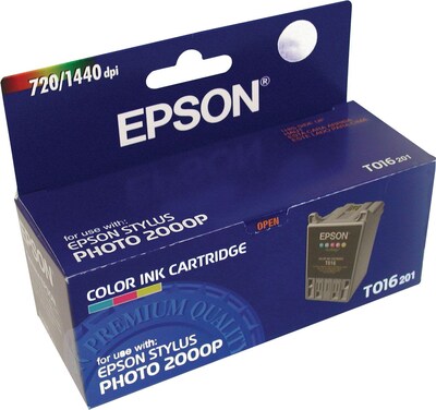 Epson T016 Tri-Color Standard Yield Ink Cartridge