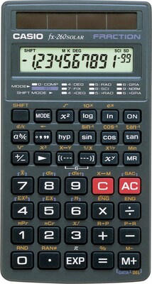 Casio® FX-260Solar Scientific Calculator; Black