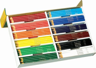 Crayola Colored Pencil Classpack , 240 Pencils, 12 Colors