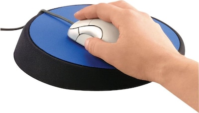Allsop Mouse Pad/Wrist Rest Combo, Blue (26226)