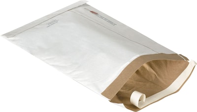 Self-Seal Padded Mailers; #5, White, 10-1/2x16, 100/Case