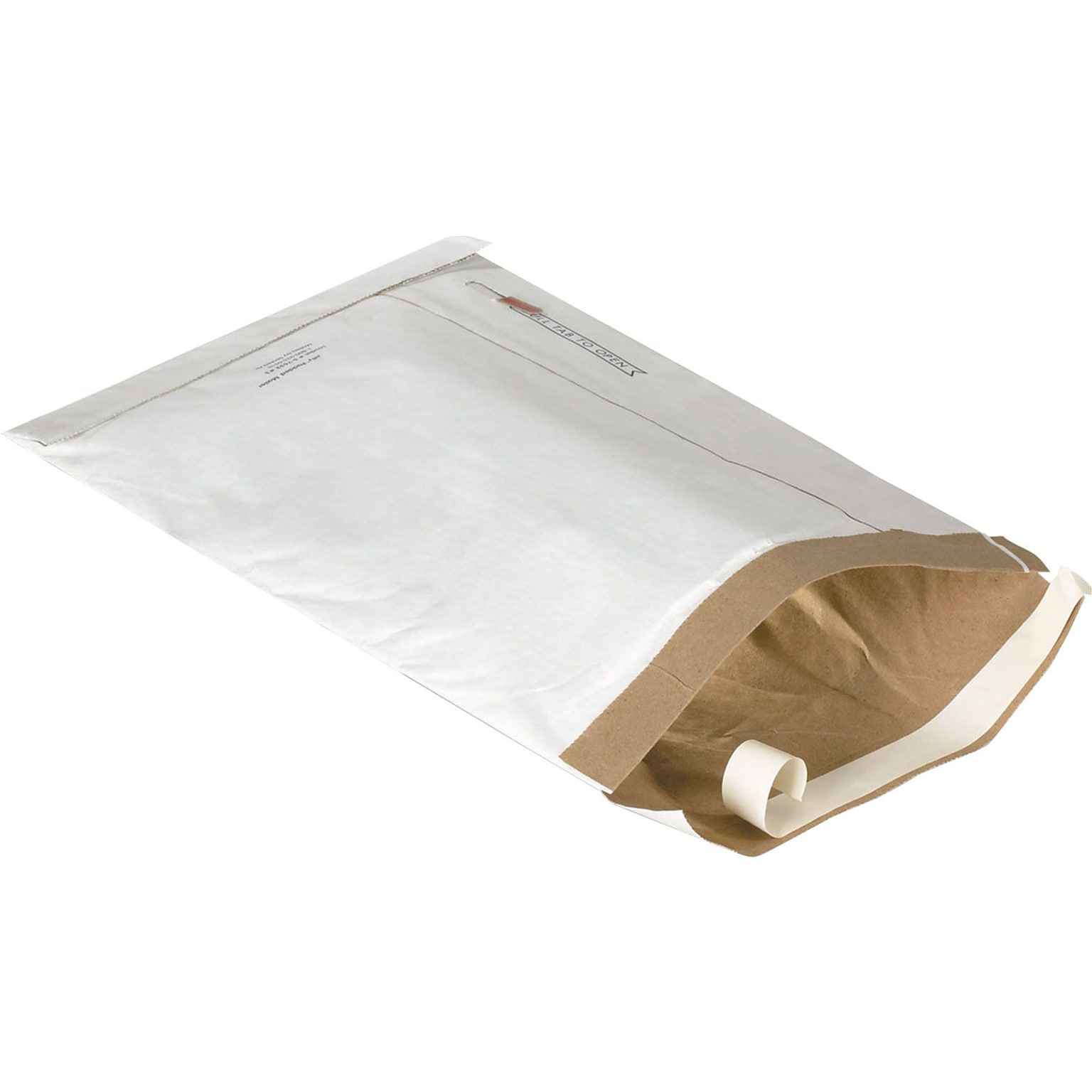 Self-Seal Padded Mailers; #5, White, 10-1/2x16, 100/Case