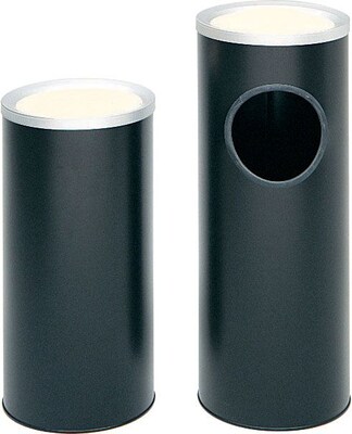 Safco Ash Urn, Black, 3 gal.