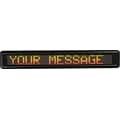 NEWON® Moving-Message, Indoor/Outdoor, LED Sign, 4.5H x 28W x 2D, 16 Characters