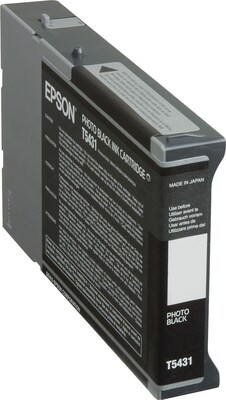 Epson T543 Photo Black Standard Yield Ink Cartridge