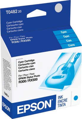 Epson T048 Cyan Standard Yield Ink Cartridge