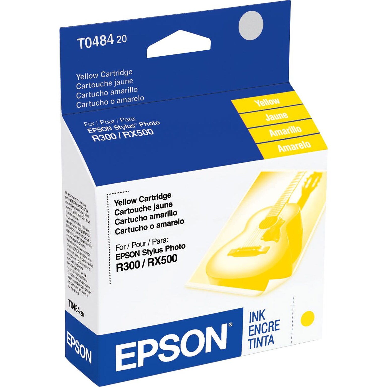 Epson T048 Yellow Standard Yield Ink Cartridge