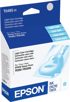 Epson T048 Light Cyan Standard Yield Ink Cartridge