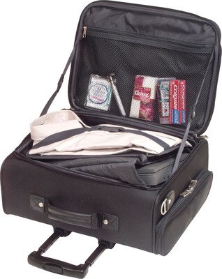 Solo New York 15.6" Polyester Rolling Laptop Bag, Black (B64-4)