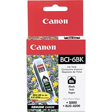 Canon 6 Black Standard Yield Ink Cartridge (4705A003)