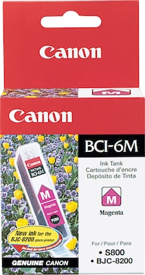 Canon 6 Magenta Standard Yield Ink Cartridge (4707A003)