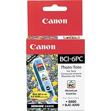 Canon 6 Photo Cyan Standard Yield Ink Cartridge (4709A003)