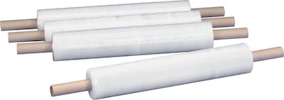 15 x 1000 90 Gauge Cast Stretch Wrap, Clear, 4/Carton (SFEC159)