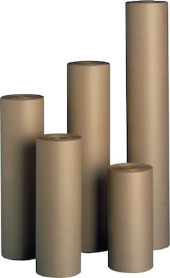 The Packaging Wholesalers Kraft Paper Rolls, 50-lb., 36 x 720 (PKP3650)