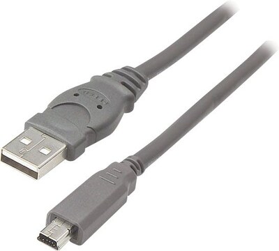Belkin® Pro Series USB Cables, 5-Pin Mini-B Cable, 10 foot