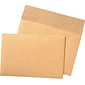 Quality Park Ungummed Booklet Envelope, 9 1/2" x 11 7/8", Beige, 100/Box (89604)
