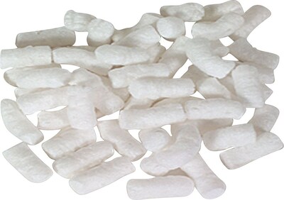 Partners Brand Environmentally Friendly Loose Fill Packing Peanuts, 7 Cubic Feet, White (7NUTSB)