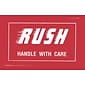 Tape Logic Staples® Rush Handle with Care Shipping Label, 3" x 5", 500/Roll