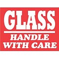 Tape Logic Glass Handle with Care Staples® Shipping Label, 3 x 4, 500/Roll