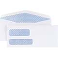 Quill Brand® Gummed Security Tinted #10 Business Envelopes, 4 1/8 x 9 1/2, White, 500/Box (20137)