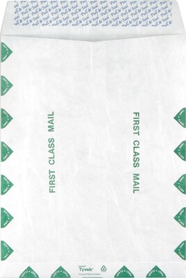Staples® 10 x 13 Tyvek® First-Class QuickStrip® Catalog Envelopes, 100/Box