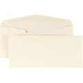 Staples® Premium Diagonal-Seam #10 Gummed Envelopes, 4-1/8 x 9-1/2, Ivory, 500/Box (918211/19420)