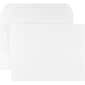 Staples® Gummed Flap Side-Opening Booklet Envelopes; 6" x 9", White Wove, 250/Box (472852/19306)