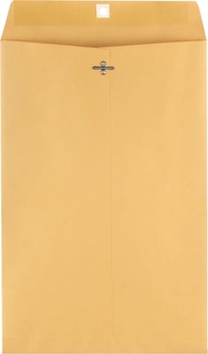 Clasp Envelopes, 10 x 15, Brown Kraft, 100/Box (535021/19814)