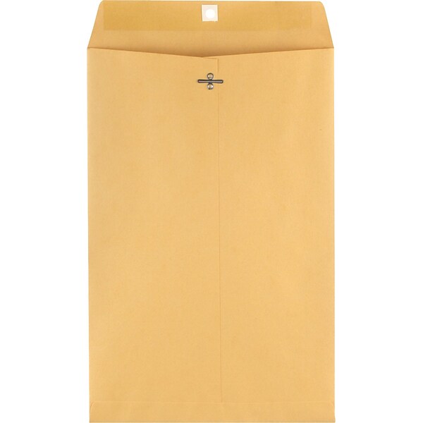 Clasp Envelopes, 10 x 15, Brown Kraft, 100/Box (535021/19814)
