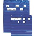 Mini Word/Sentence Pocket Strip Pocket Chart, 28x28, Blue