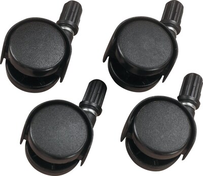 Quill® Casters, 4/Pk