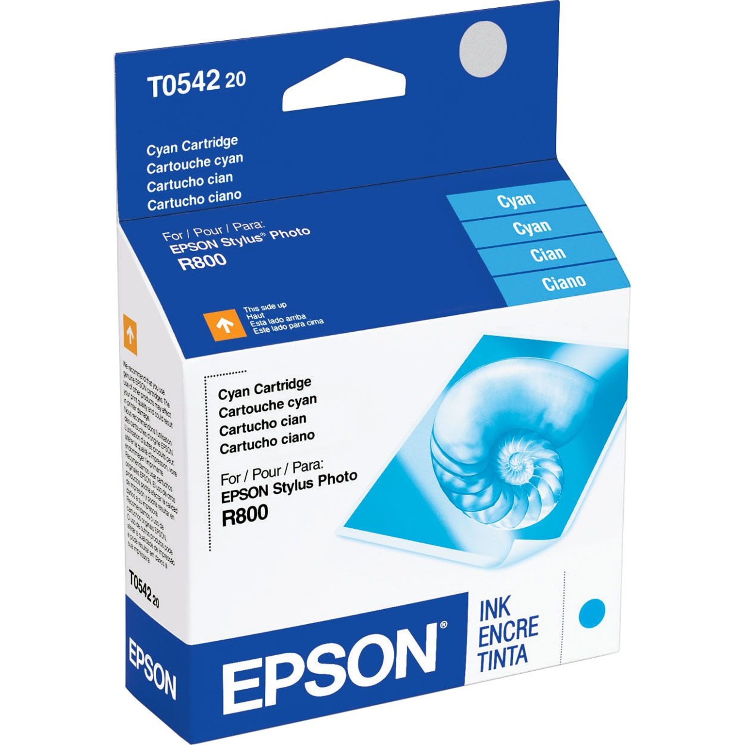 Epson T054 Cyan Standard Yield Ink Cartridge