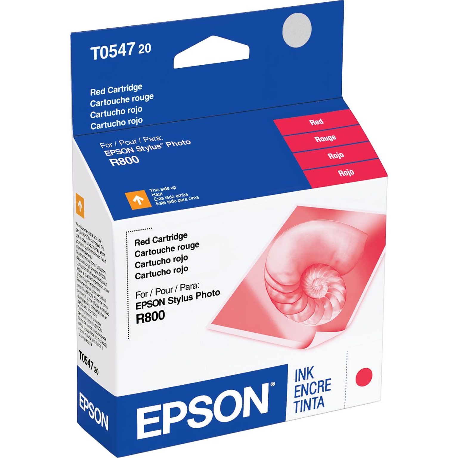 Epson T054 Red Standard Yield Ink Cartridge