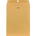 Staples Kraft Clasp Envelopes, 9-1/2 x 12-1/2, Brown, 100/Box (535013/17076)