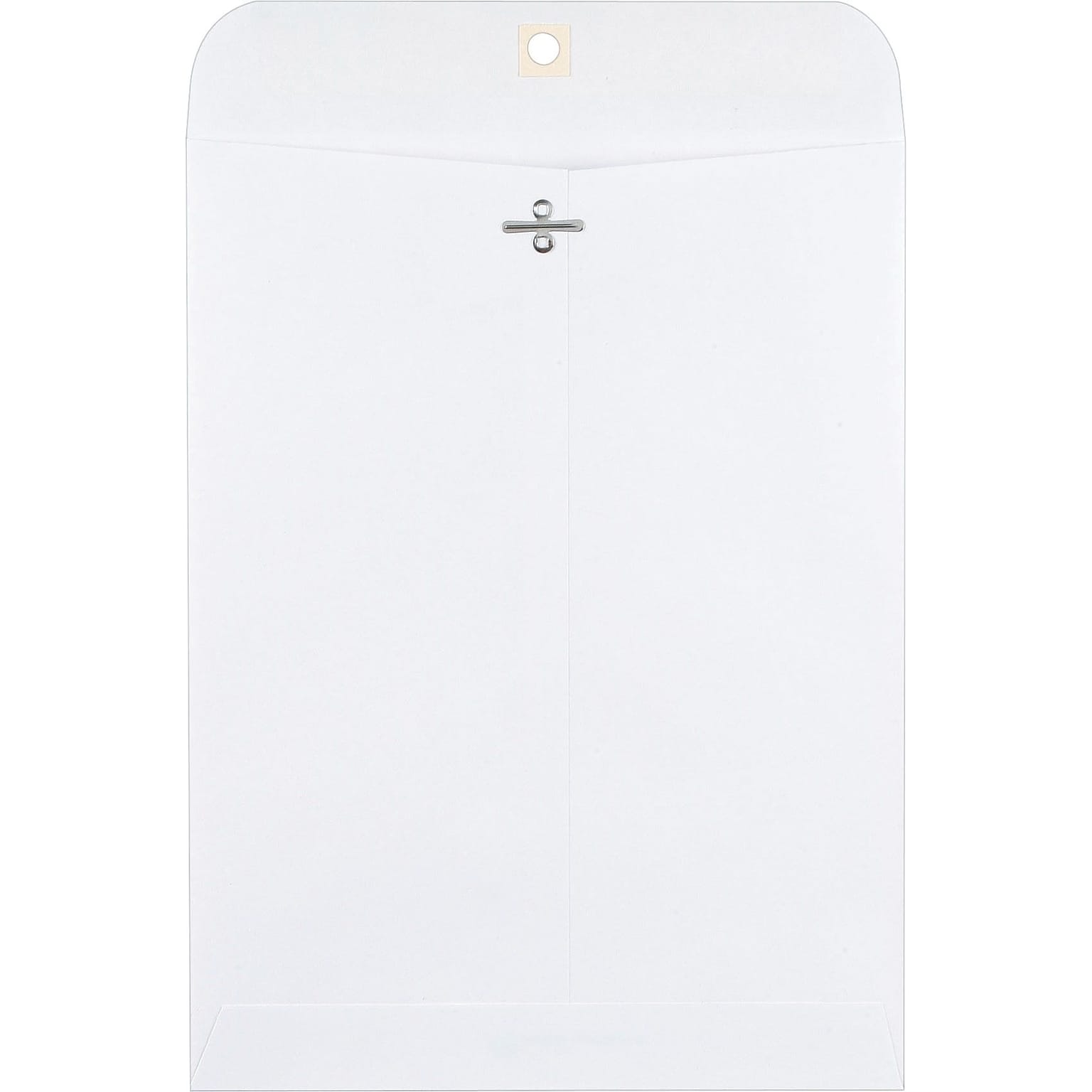 Staples® Wove Clasp Envelopes, 9 x 12, White, 100/Box (570253/14210)