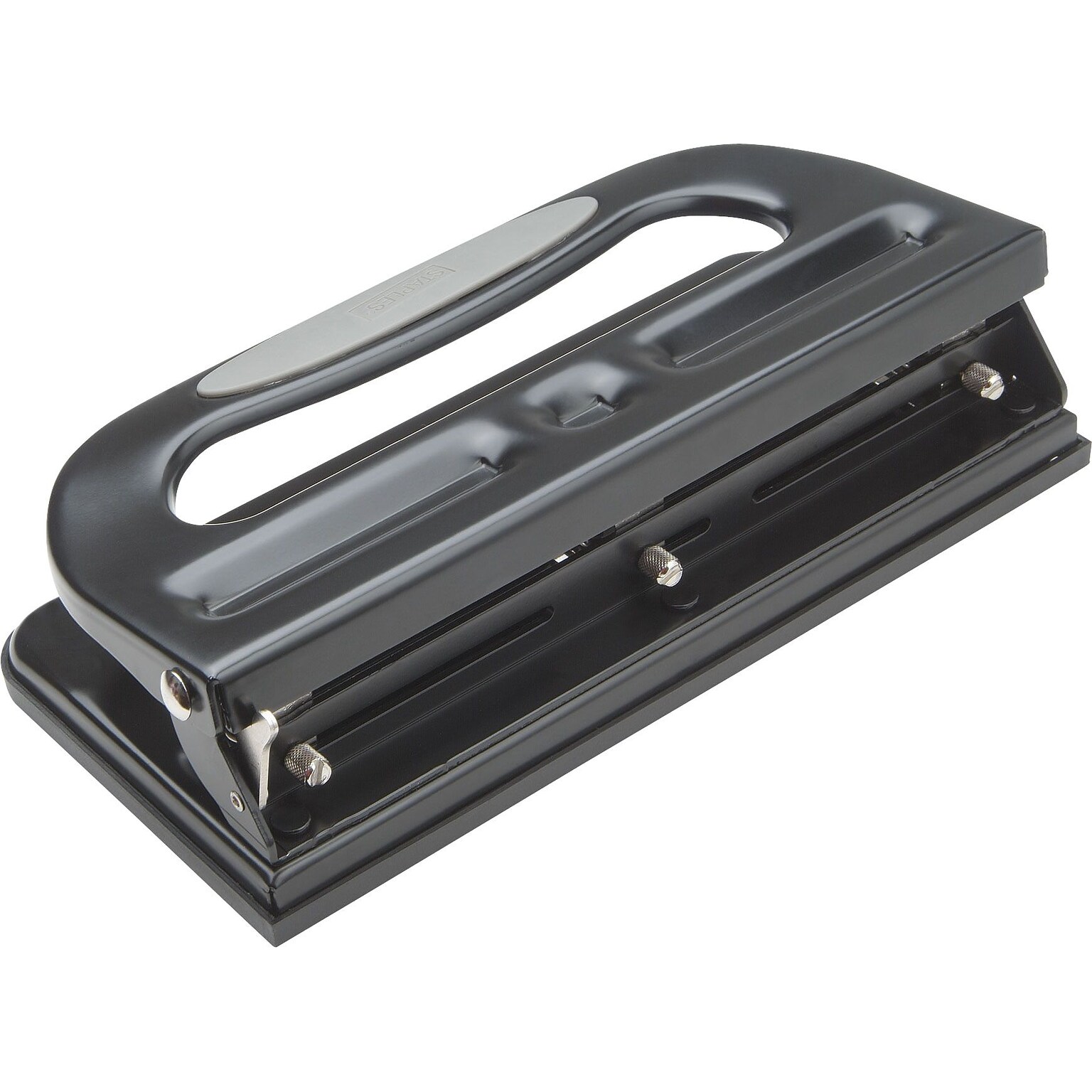 Staples® Heavy-Duty Adjustable 3 Hole Punch