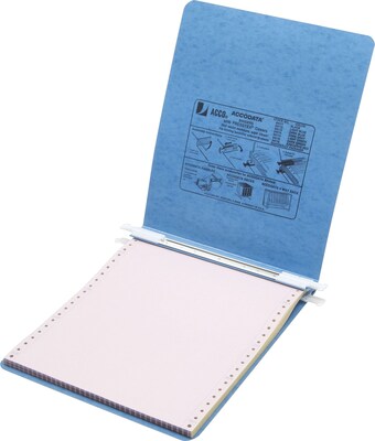 ACCO Presstex 1 Ringless Hanging Binder, Light Blue (54052)