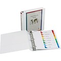 Samsill® DXL™ View Binder with Slant-D Rings, 2, White
